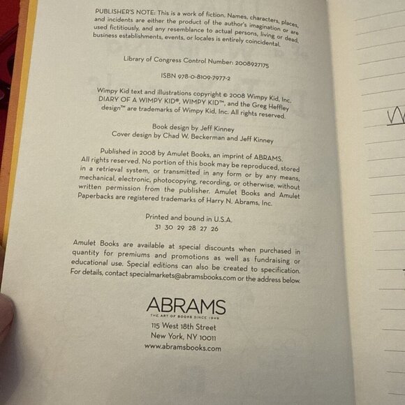 Diary of a Wimpy Kid Do-it-yourself Book - hardcover, 9780810979772, Jeff Kinney - Picture 9 of 9